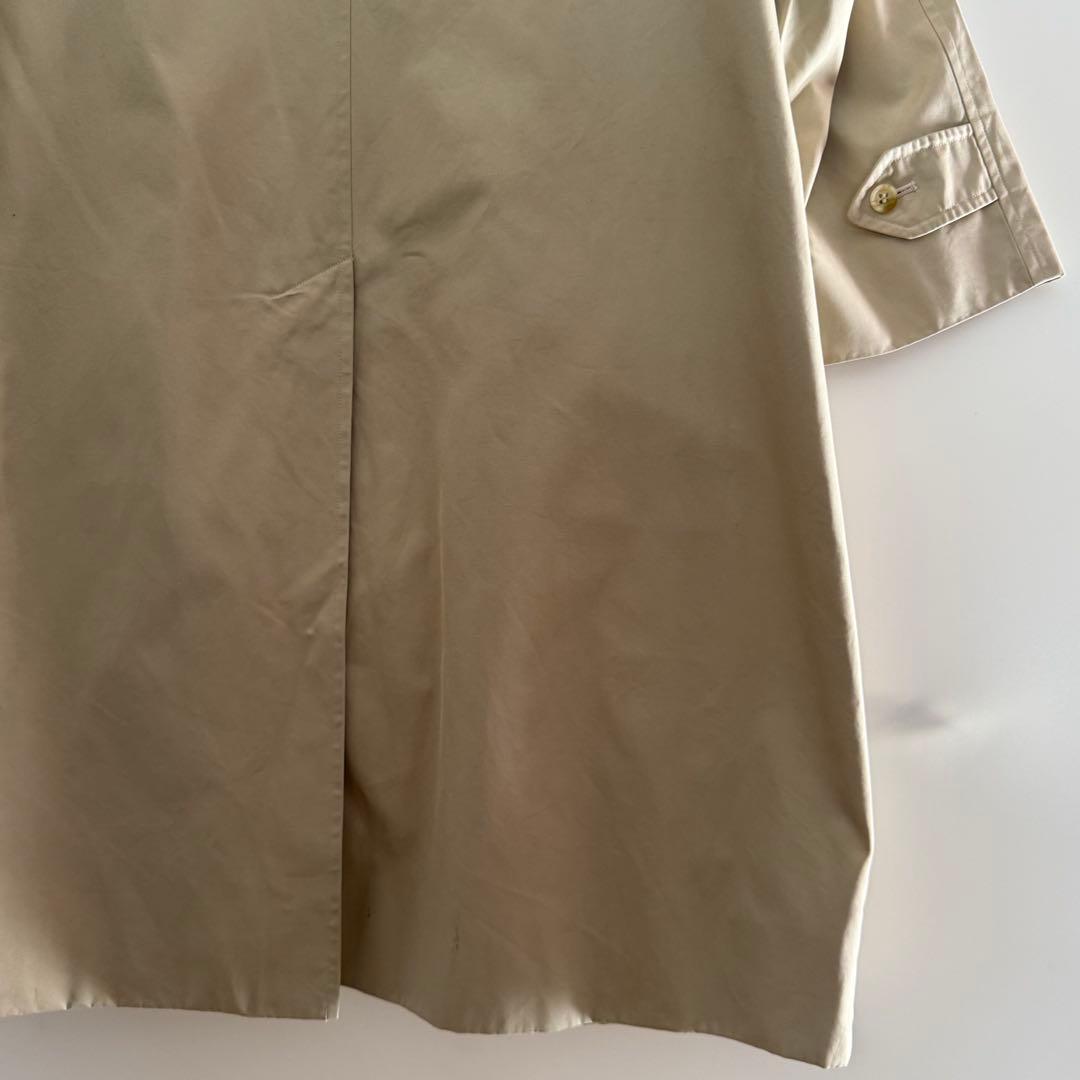 バーバリーズ　ステンカラー　トレンチコート　ベージュ　美品　ビンテージ L相当