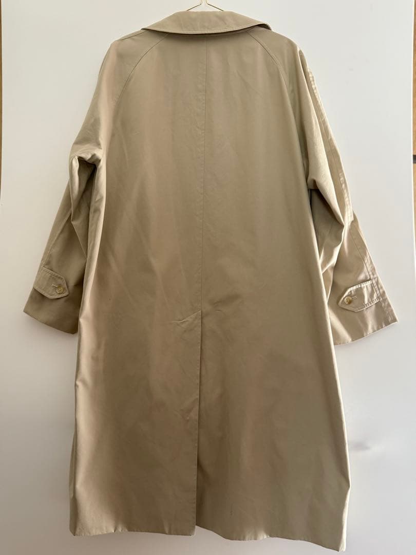 バーバリーズ　ステンカラー　トレンチコート　ベージュ　美品　ビンテージ L相当