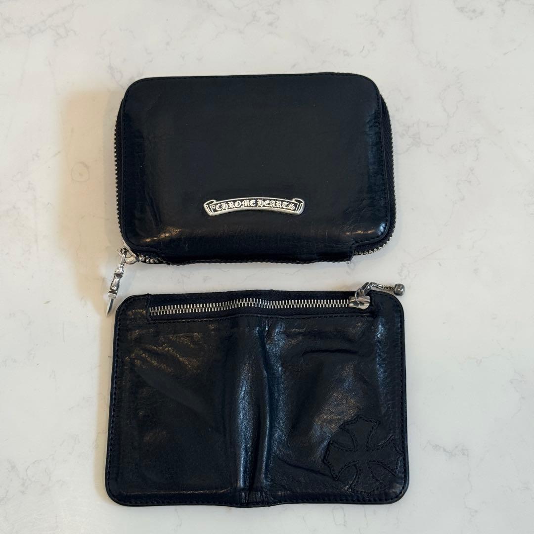 Chrome Hearts クロムハーツ ベイビーバンクローバー　財布