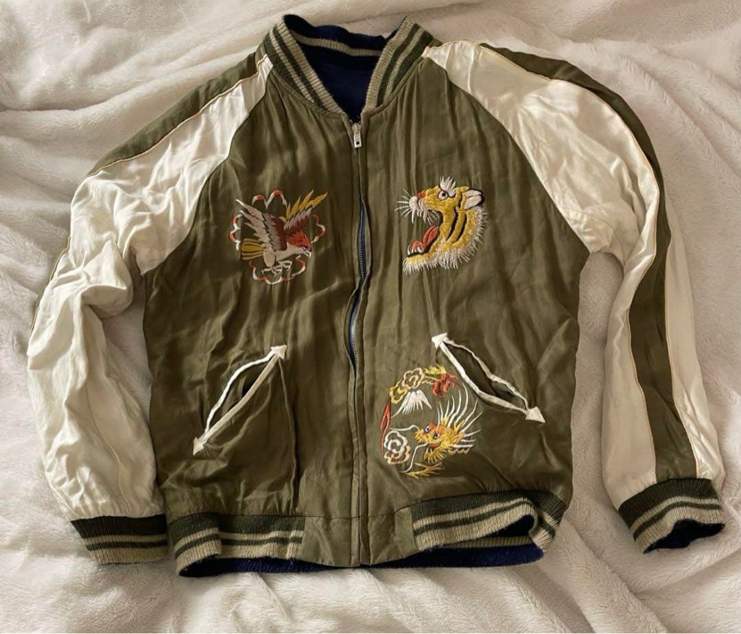 テーラー東洋　リバーシブルスカジャン