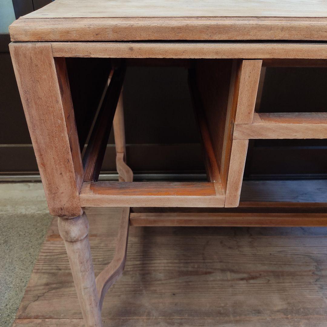 『リメイク アンティークデスク』 古家具 机 作業机