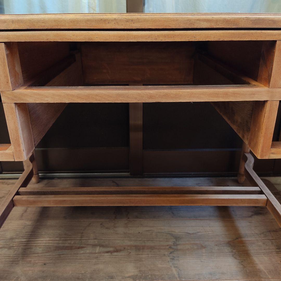 『リメイク アンティークデスク』 古家具 机 作業机