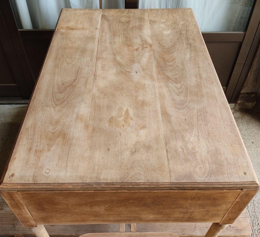 『リメイク アンティークデスク』 古家具 机 作業机