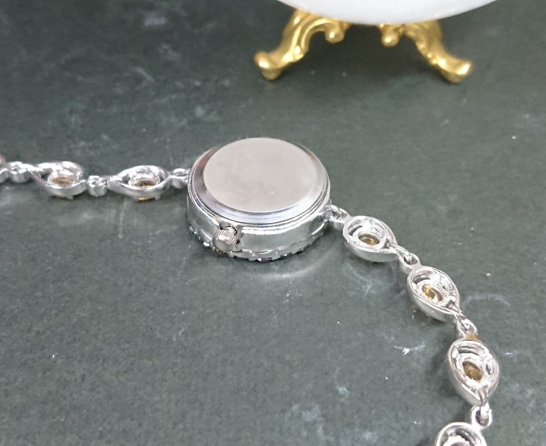 トルマリン シトリン 時計 925 0170 タンザナイト