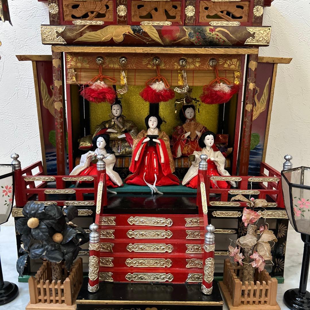 御殿飾り雛人形