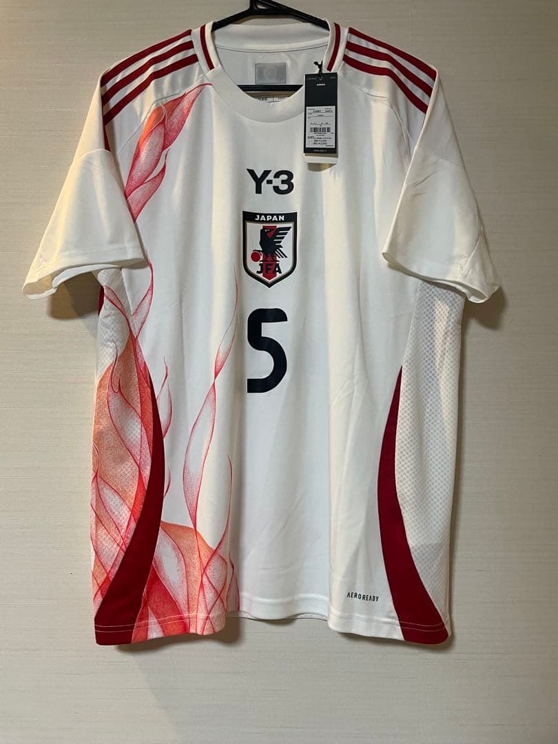 市原吏音　RB大宮アルディージャ 2024 Y3 日本代表　アウェイユニフォーム