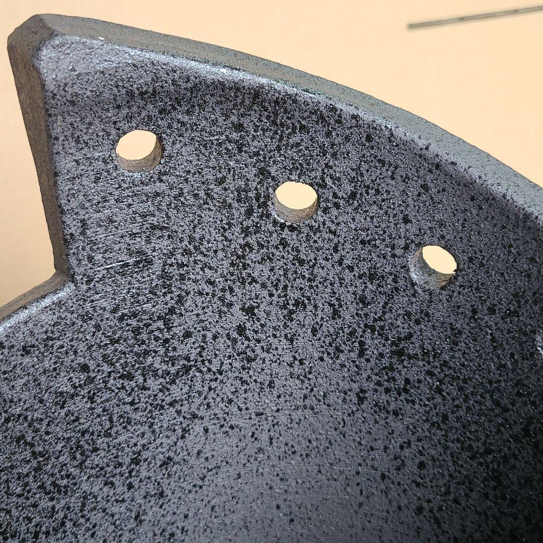 信楽焼傘立て 黒スパタ 高さ５６cm