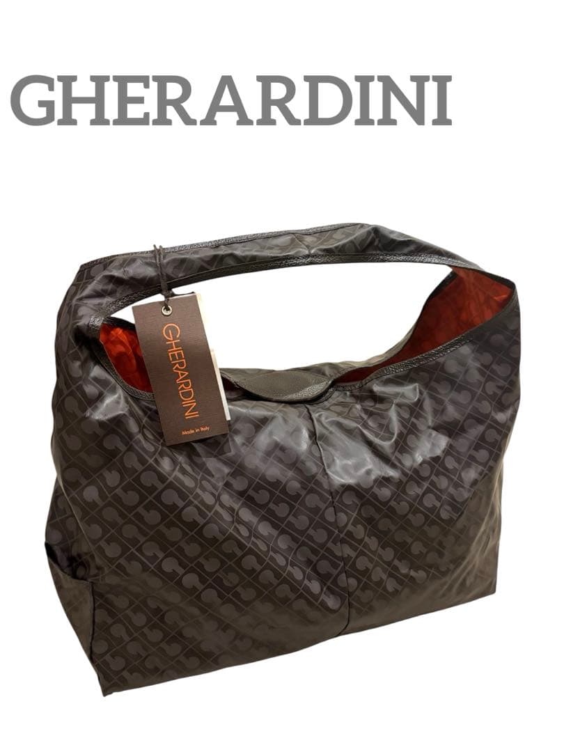 GHERARDINI ゲラルディーニ リバーシブル ショルダー　ハンドバッグ