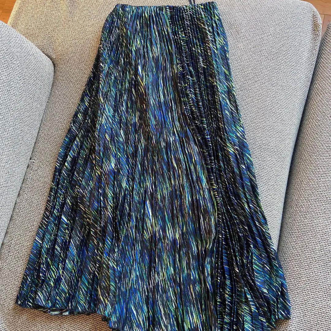 ユナイテッドアローズ　プリーツ　ロングスカート