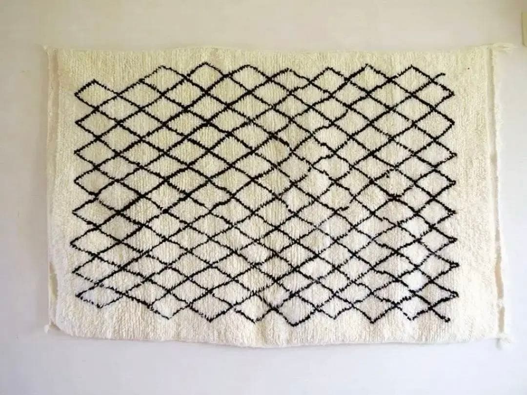 ハンドメイド モロッカンラグ ベニワレン Mサイズ