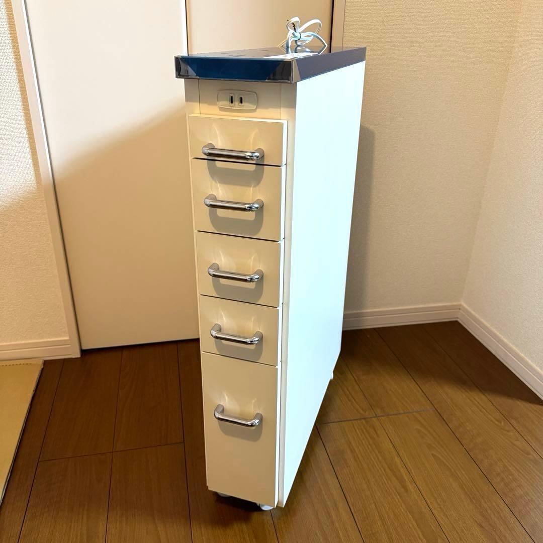 dinos ステンレス天板 隙間収納 引き出しタイプ 完成品 日本製 幅15cm