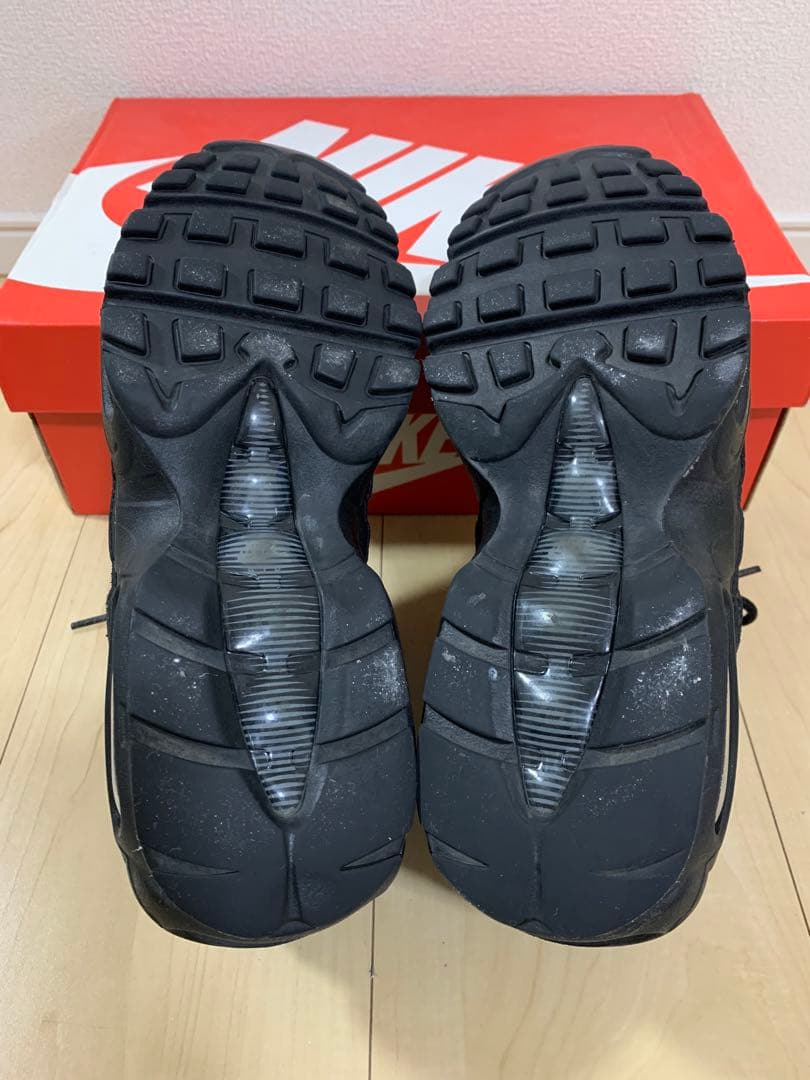 ナイキ　エアマックス95 トリプルブラック　24.5cm