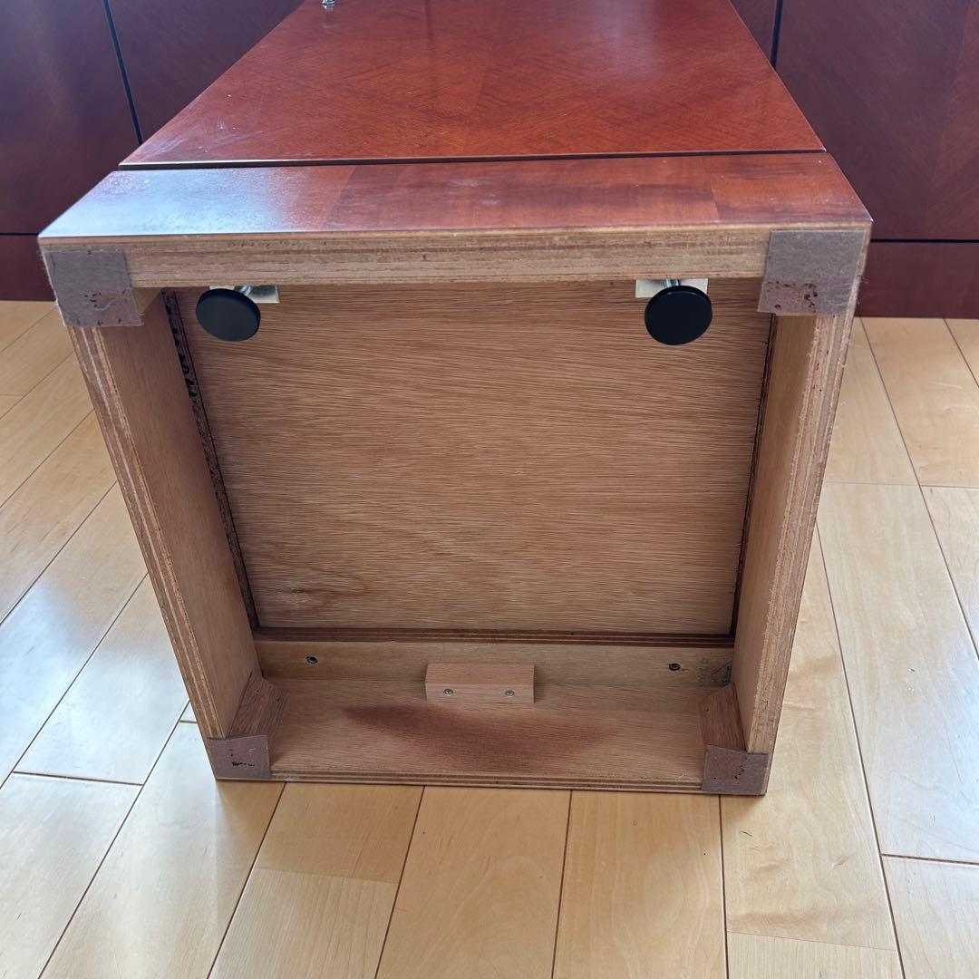 極希少カリモク　アラード　突板　ダイヤモンド貼り　サイドボード　キャビネット③