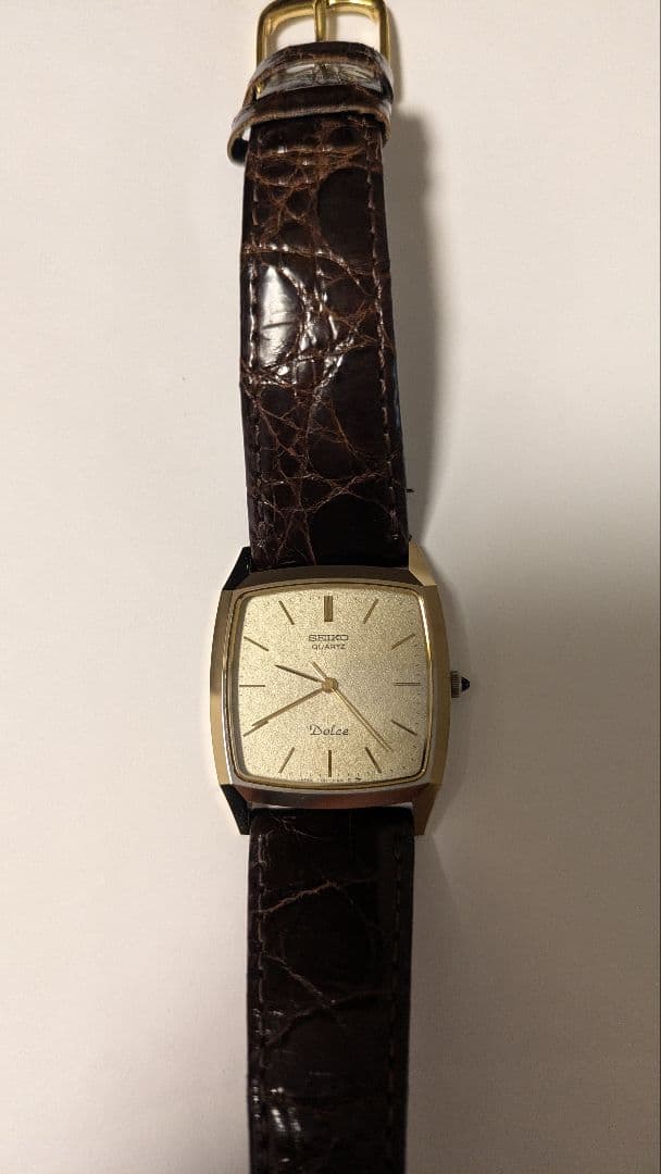 よねっち　SEIKO Dolce タングステン シャンパンゴールド