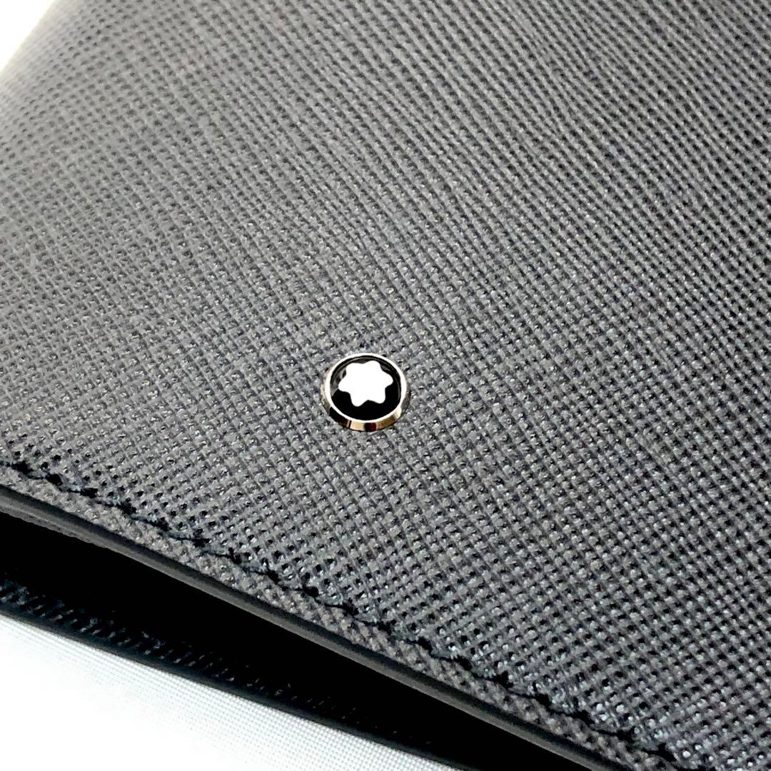 【未使用✨ 極美品】　MONTBLANC モンブラン 長財布 二つ折り　グレー