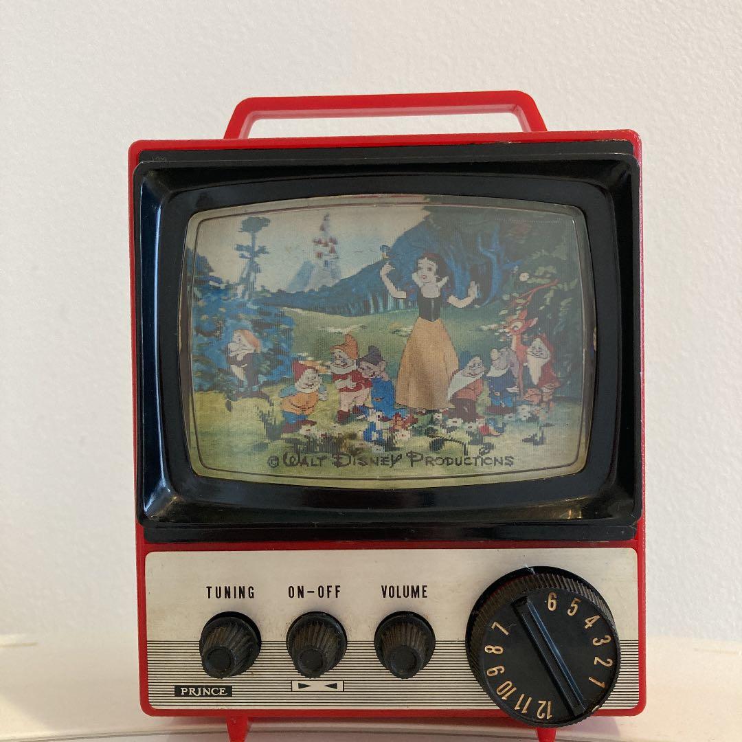 オルゴール付き貯金箱(テレビ型) ディズニー