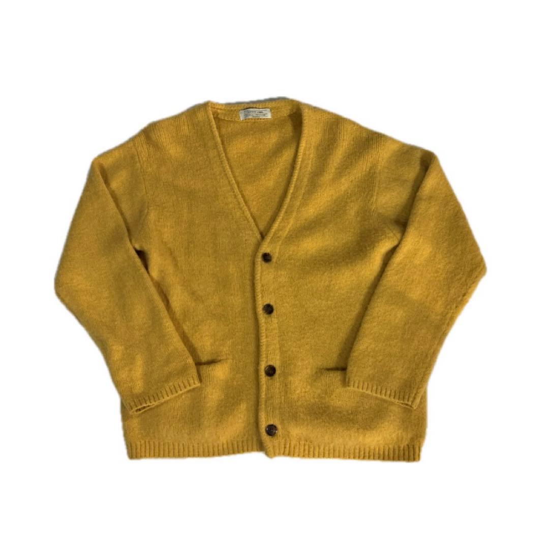 SONEY LABEL モヘア混合 カーディガン 古着 モヘアカーディガン12%