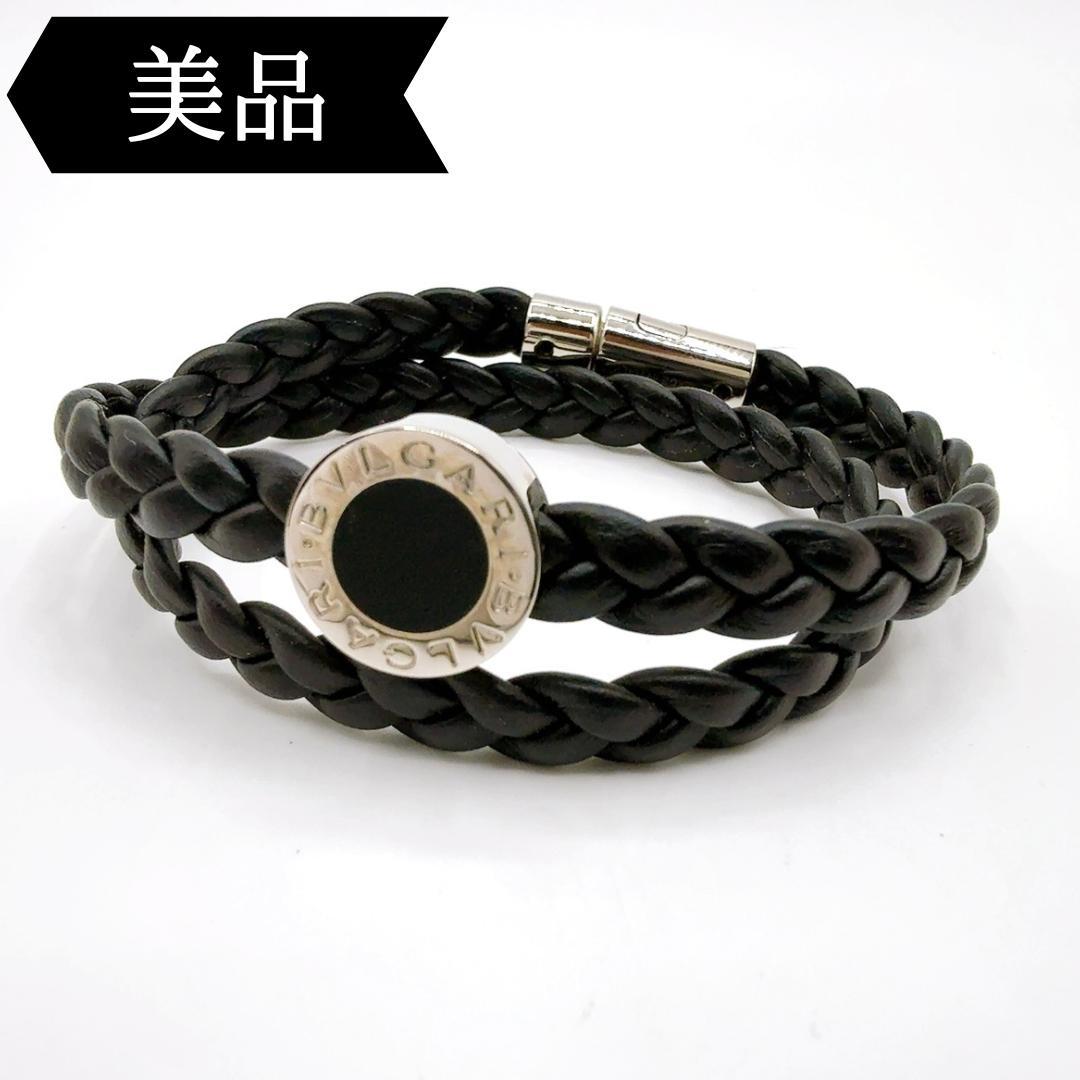 ◇ブルガリ◇レザー/ブルガリ/ブルガリマン/ブレスレット/BVLGARI