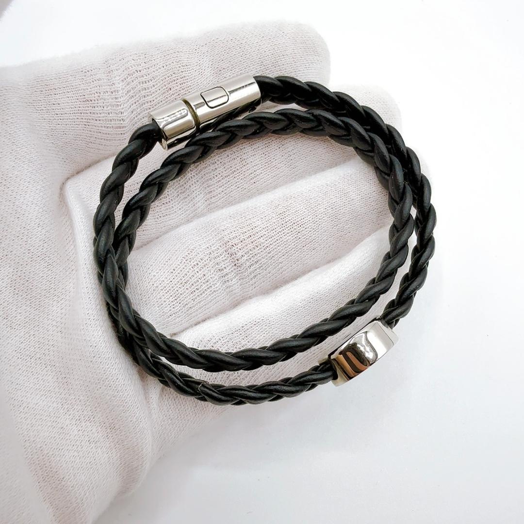 ◇ブルガリ◇レザー/ブルガリ/ブルガリマン/ブレスレット/BVLGARI