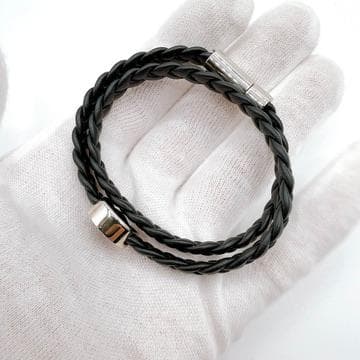 ◇ブルガリ◇レザー/ブルガリ/ブルガリマン/ブレスレット/BVLGARI