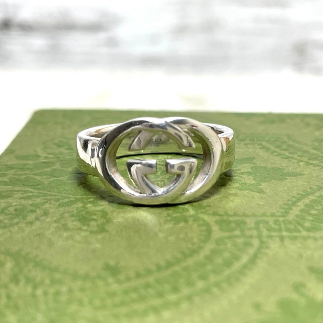 GUCCIグッチ インターロッキングGGリング　20号 メンズ/レディース