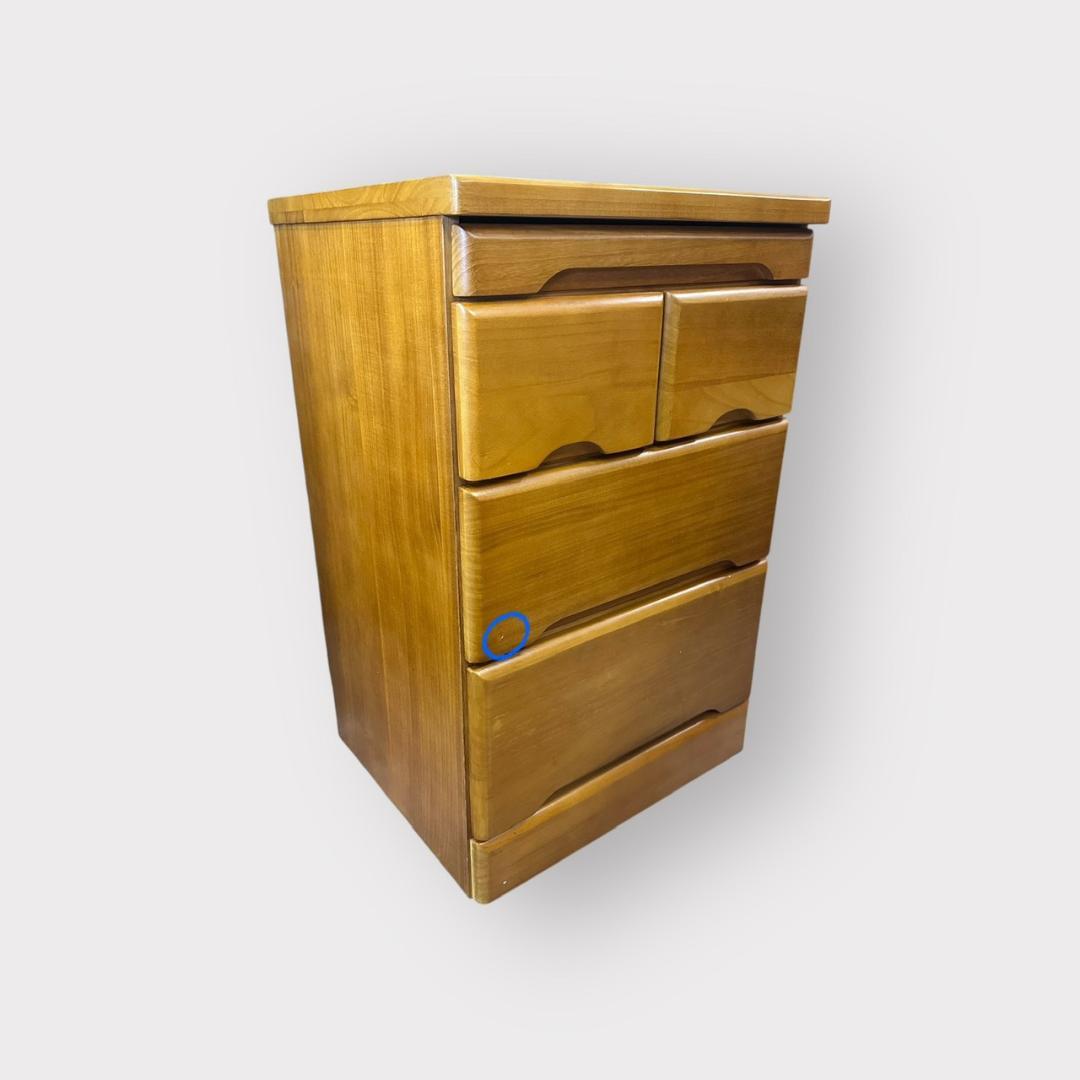 仏壇 台 チェスト 収納 モダン 完成品 天然木 幅46 奥行39 高さ70