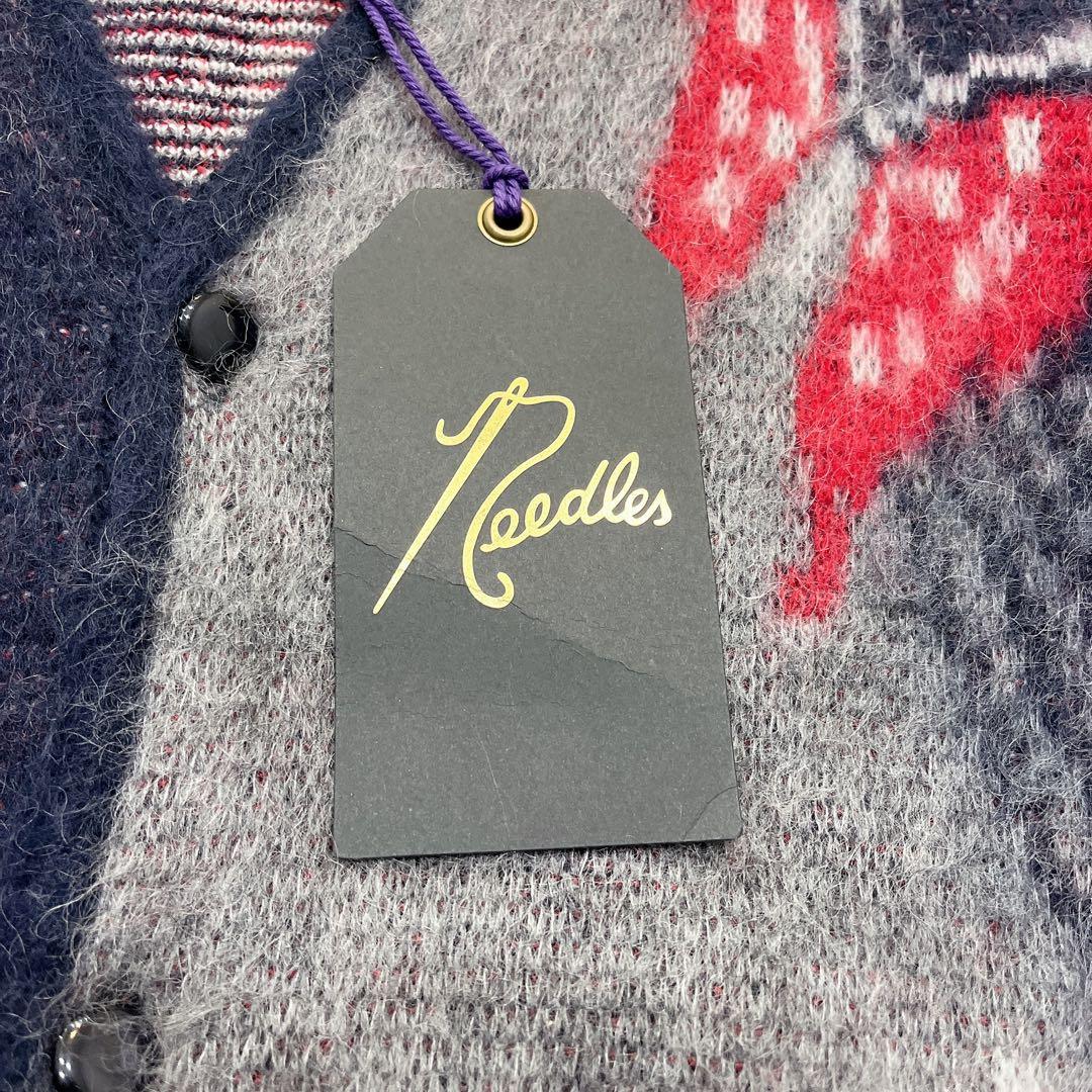 タグ付き✨ Needles 宮脇咲良着用22AW パピヨン モヘヤカーディガン