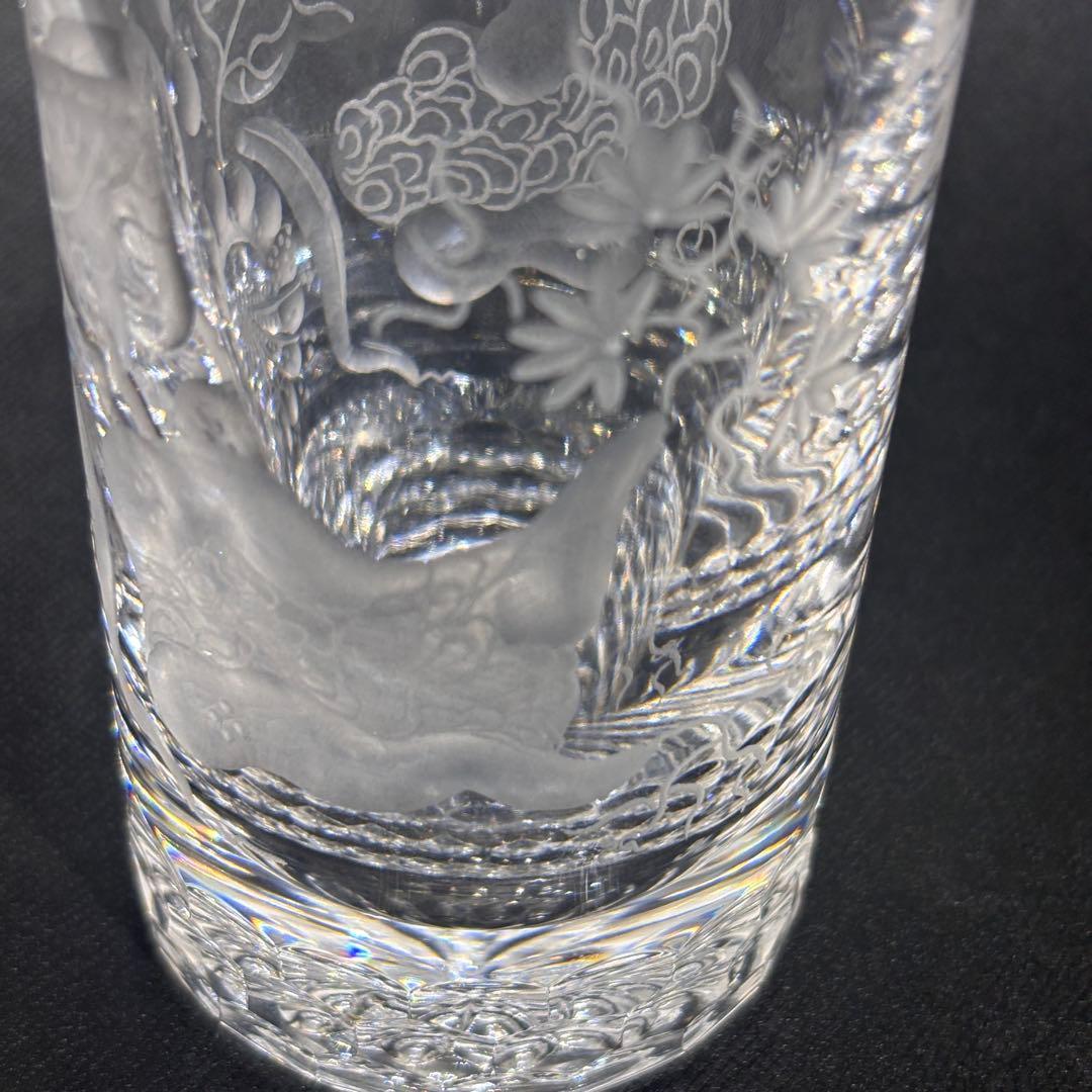 あひる★希少！新品・未使用品！マイセン クリスタル花瓶 クリスタルグラス