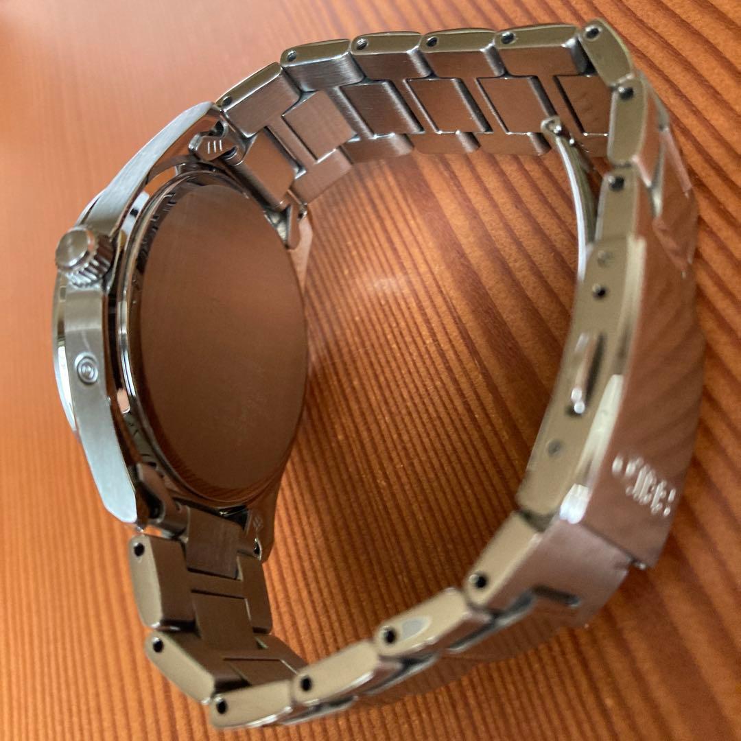 ２０２４年６月購入／セイコー／ＳＢＴＭ３２３ブラック／ソーラー／￥５１,７００