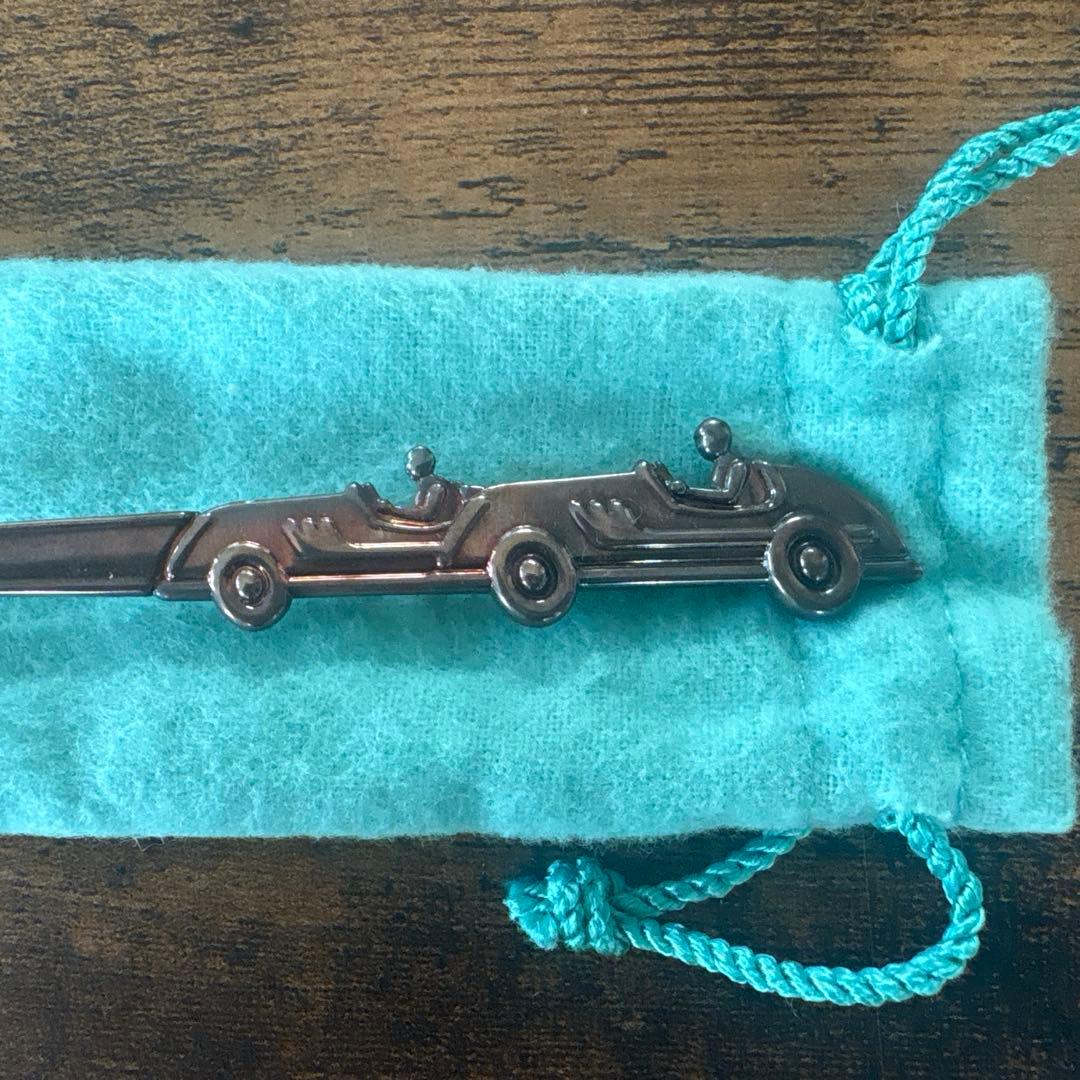 【新品】TIFFANYティファニーシルバー925スプーン食器車レーシングカー