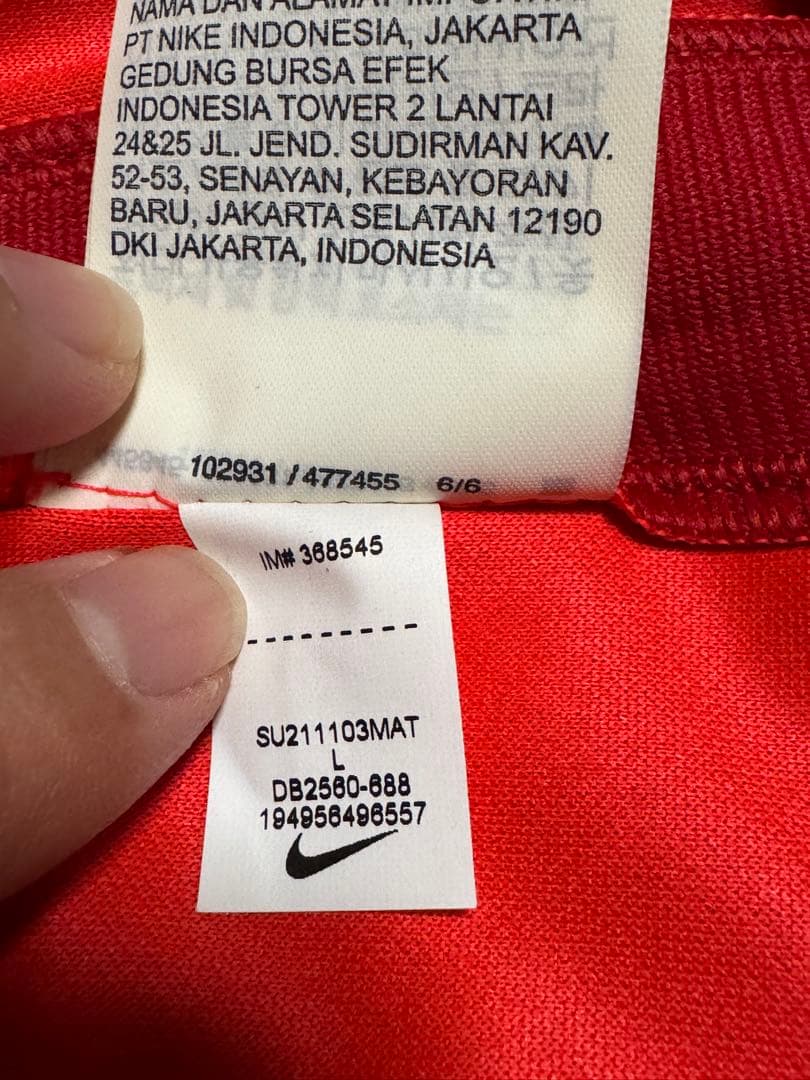 21-22リバプール　レプリカユニフォーム