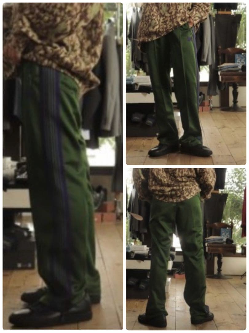 パンツ needles Track Pant-Poly Smooth NS246