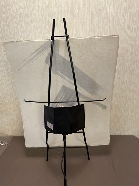 水墨手漉き和紙ランプ