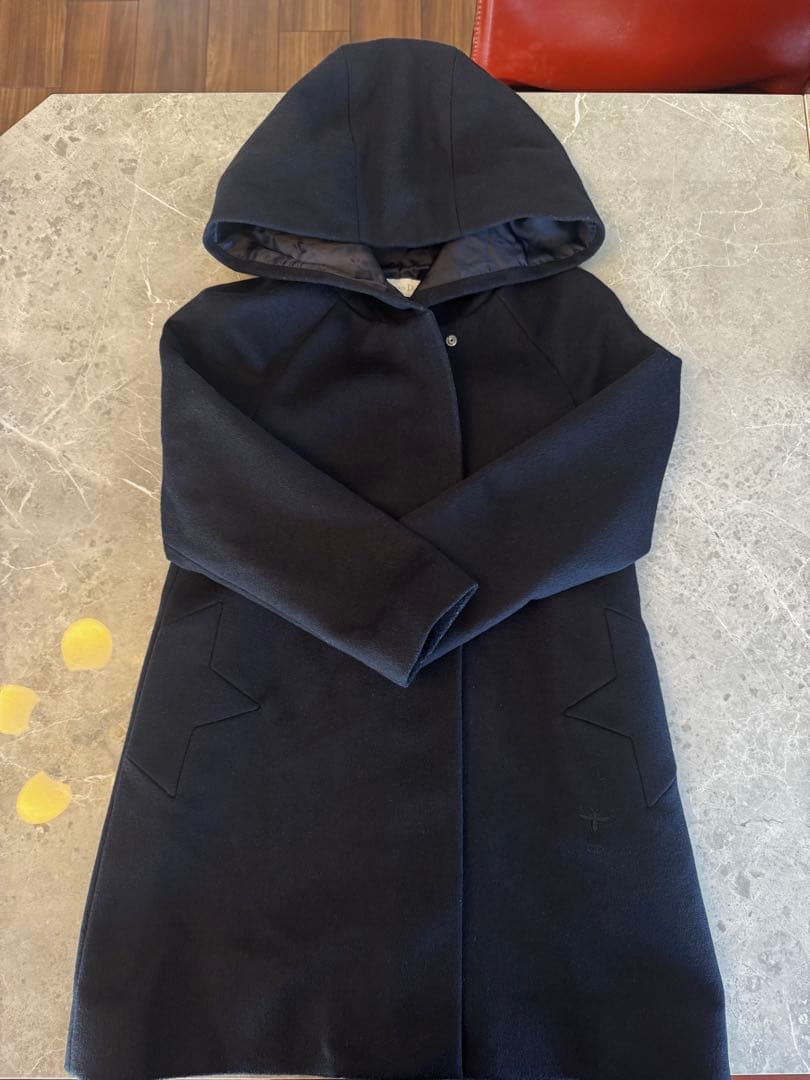 Christian Dior クリスチャンディオールキッズ　ウールコートネイビー