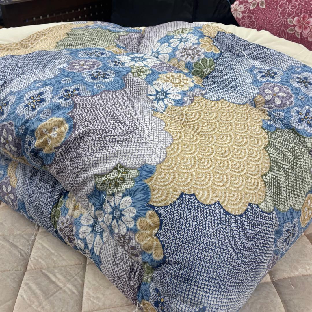 掛け布団敷布団セット　和布団　日本製　綿布団