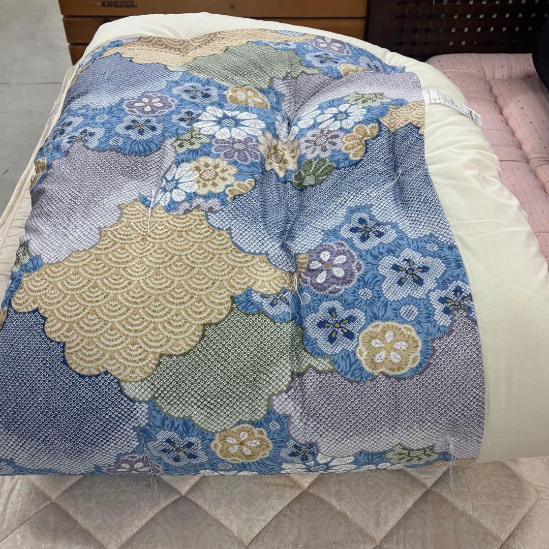 掛け布団敷布団セット　和布団　日本製　綿布団