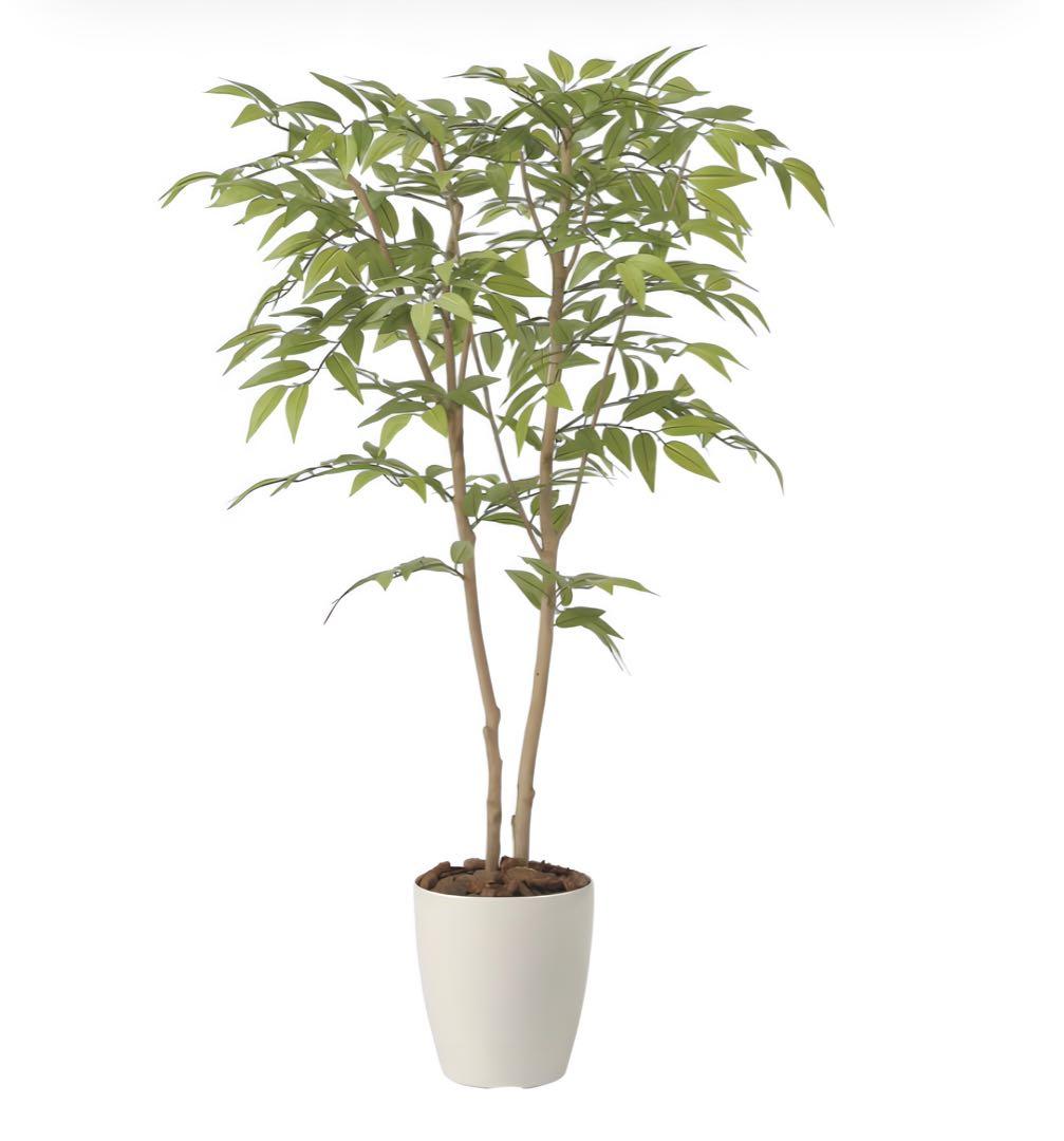 光触媒　人工観葉植物　ウォールグリーン　フェイクグリーン　ソヨゴ1.0