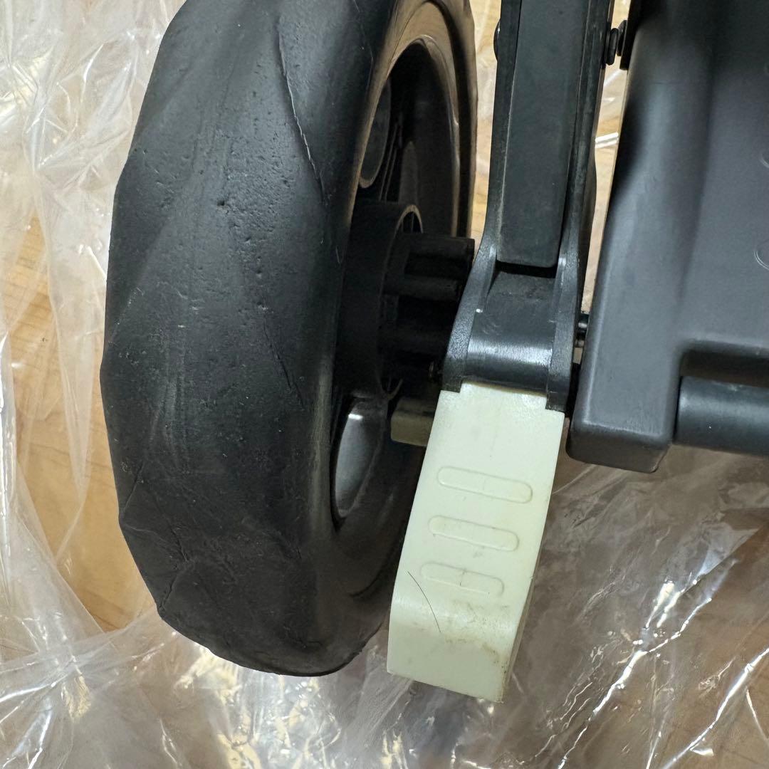 カブース ウルトラライト 2人乗りベビーカー ブラック ベビーカーバッグ付