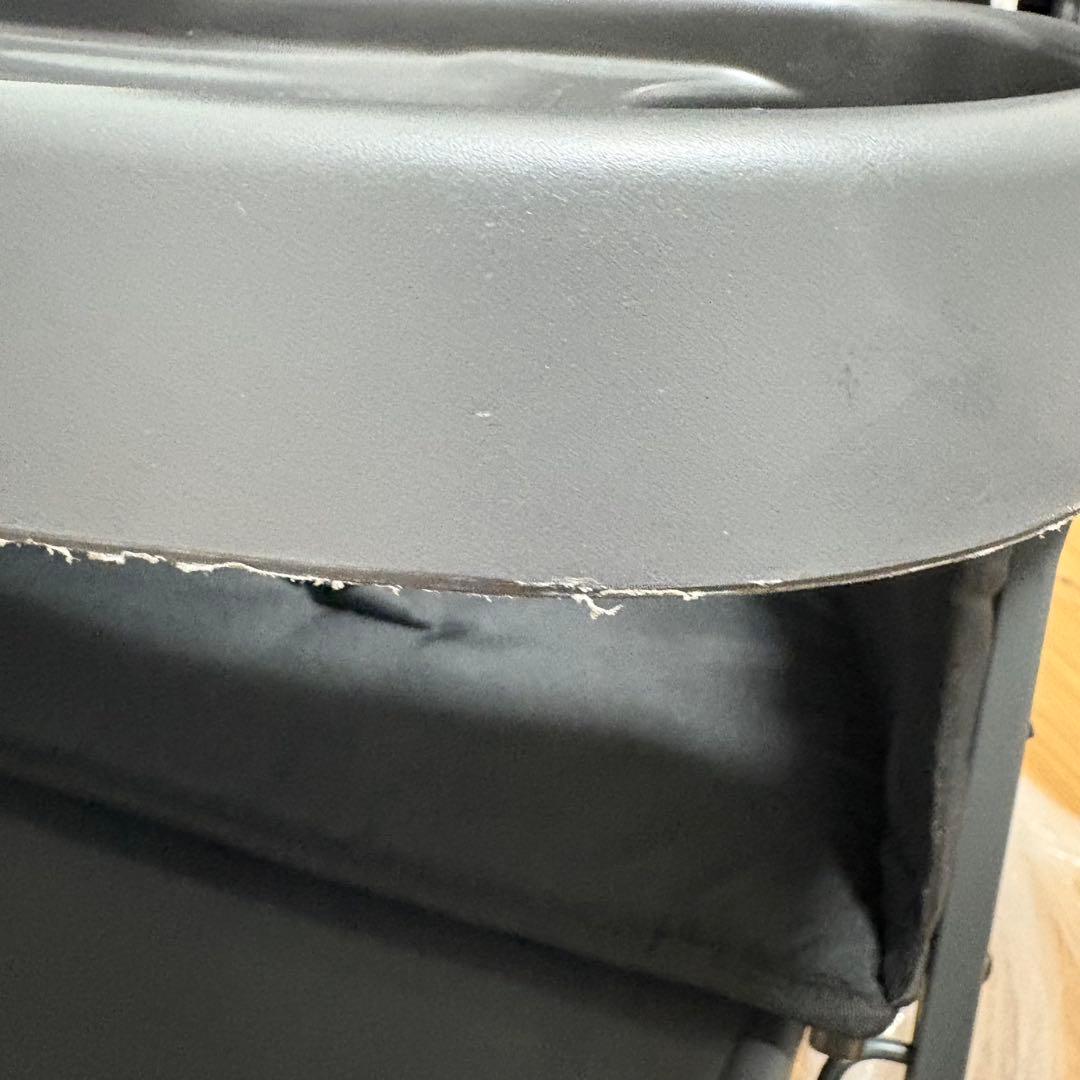 カブース ウルトラライト 2人乗りベビーカー ブラック ベビーカーバッグ付