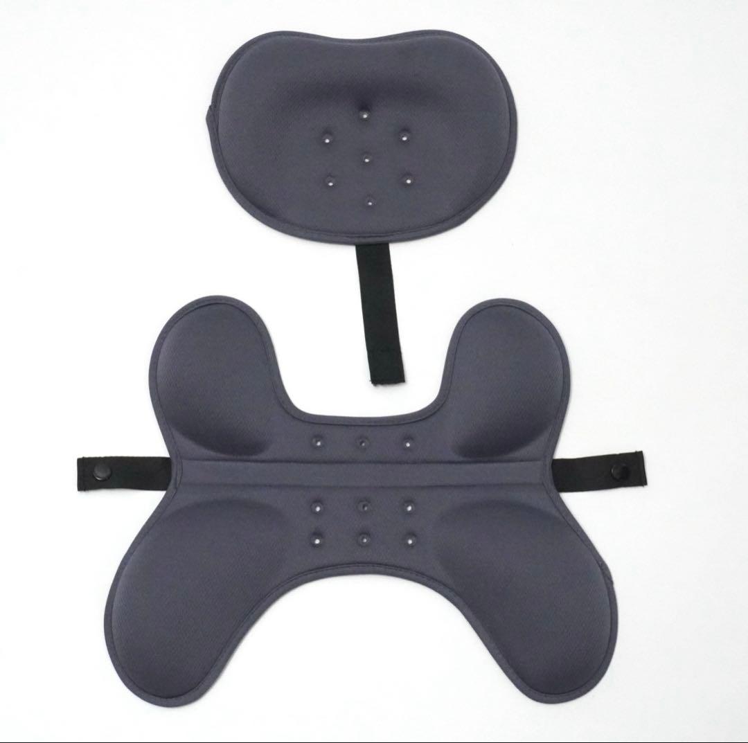 【美品】Aprica ラクーナ ビッテ クッション　ブルーアットル　ベビーカー