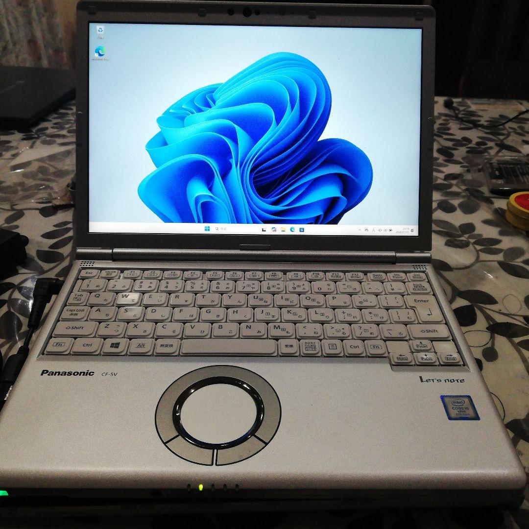 Windowsノート本体 Panasonic Let's note CF-SV7