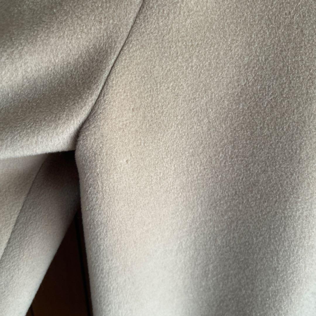 マックスマーラ 白タグ　カシミヤ混 ベージュ42