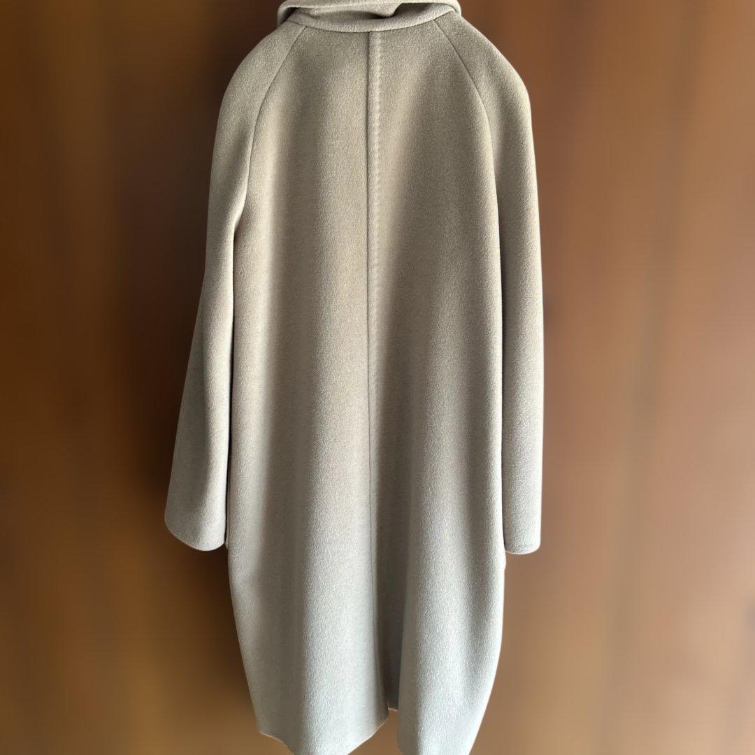 マックスマーラ 白タグ　カシミヤ混 ベージュ42