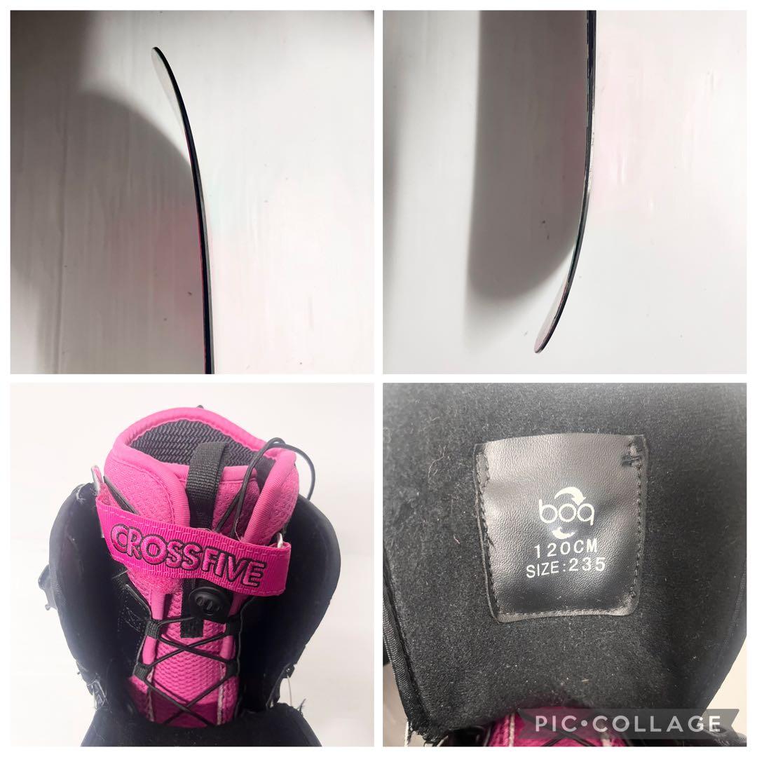 RIDE レディース スノボセット　ライド　スノーボード ビンディング　ケース付