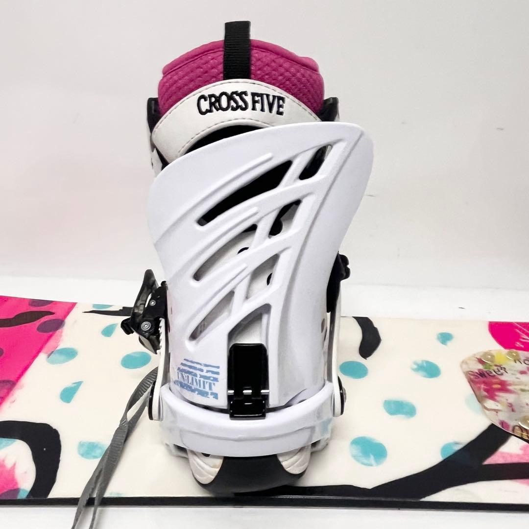 RIDE レディース スノボセット　ライド　スノーボード ビンディング　ケース付