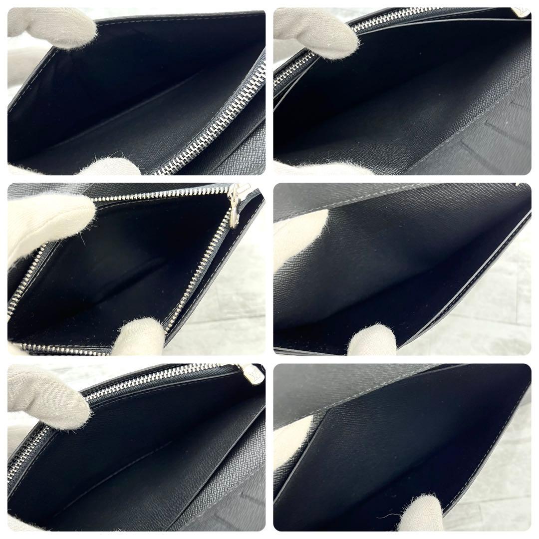 ★新品に近い★　ルイヴィトン　長財布　エピ　ポルトフォイユ　ブラザ　メンズ