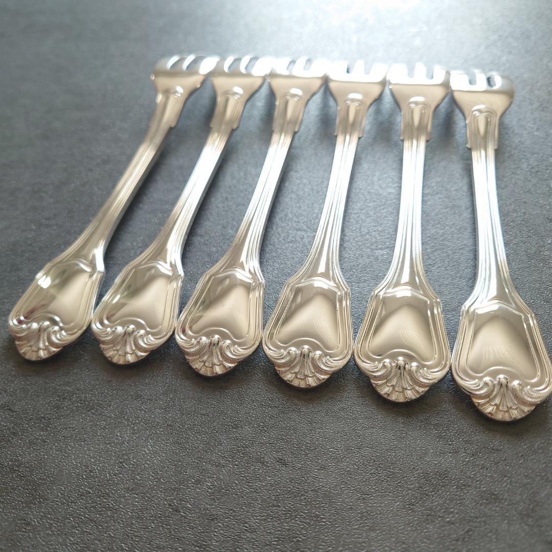 希少 極美品 クリストフル ポートロイヤル ケーキフォーク 6点