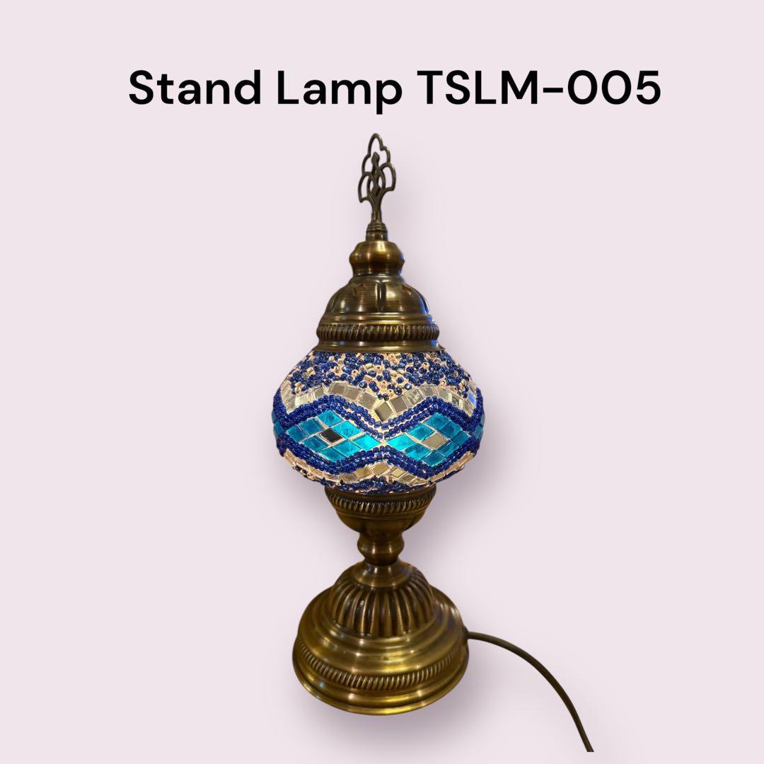 トルコ スタンドランプ Mサイズ ブルー2 TSLM-005