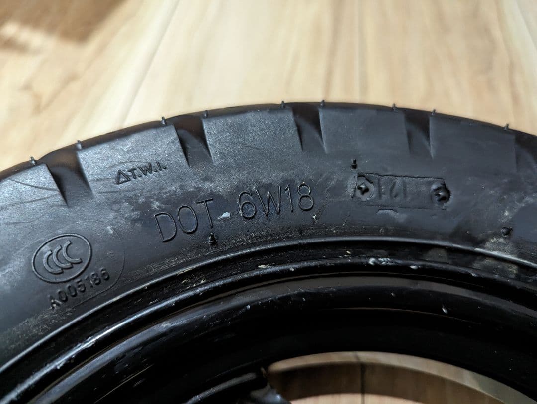 新品タイヤ付き アドレス V125/125G CF46A 新品リアホイール