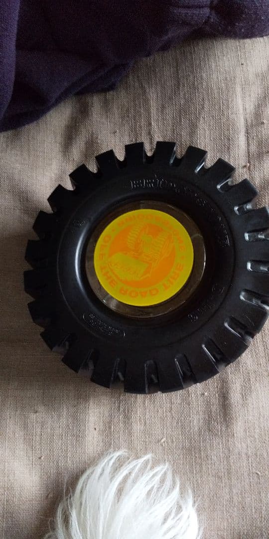 貴重ブリジストンタイヤ灰皿昭和レトロ未使用非売品貴重